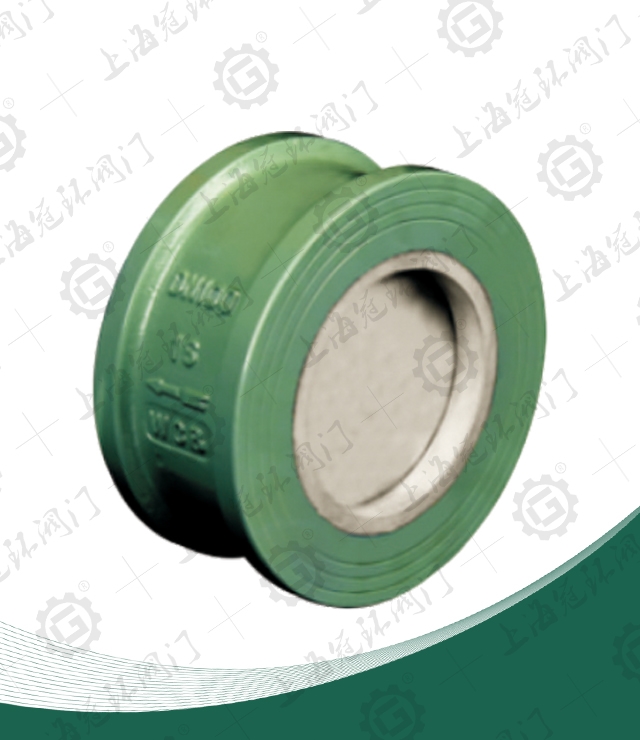 Clamp ceramic check valve