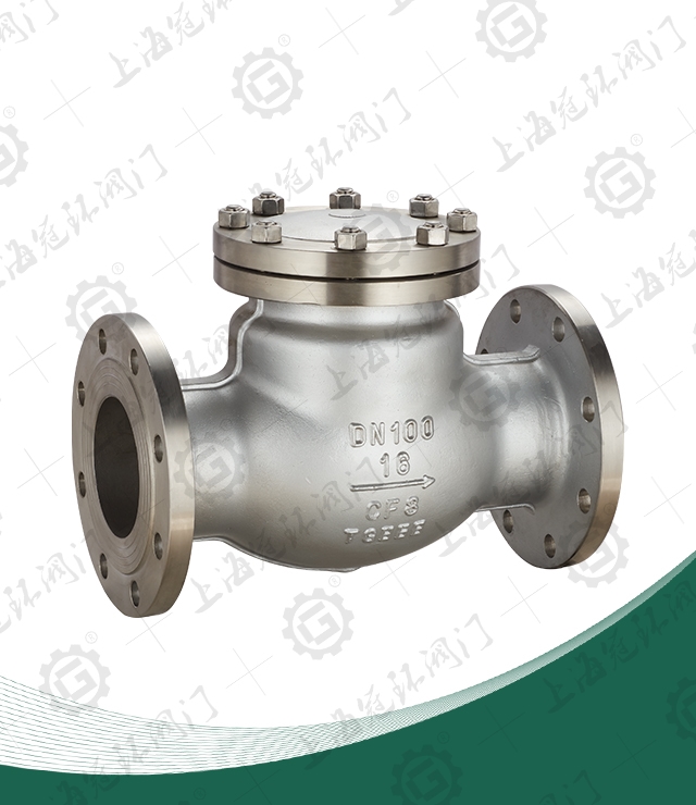 Stainless steel swing check valve